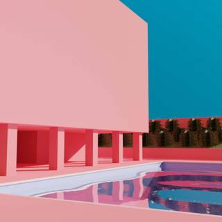 Liminal pool wallpaper