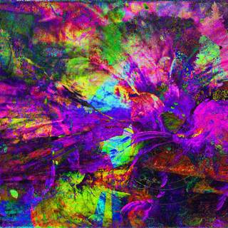 Glitch art desktop wallpaper