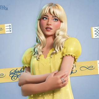 Sabrina Carpenter PS5 wallpaper