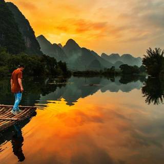 Li River wallpaper
