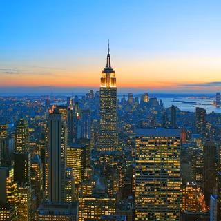 Morning city wallpaper