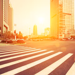 Morning city wallpaper