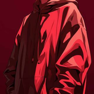 Yuji hoodie iPhone wallpaper