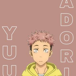 Yuji hoodie iPhone wallpaper