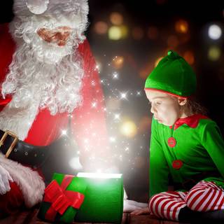 Santa Claus laptop wallpaper