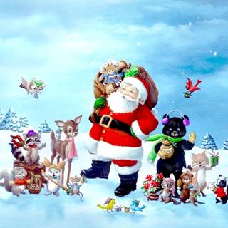 Santa Claus laptop wallpaper