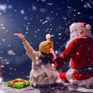 Santa Claus laptop wallpaper