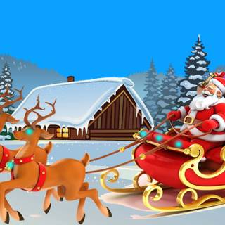 Santa Claus laptop wallpaper