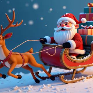 Santa Claus laptop wallpaper
