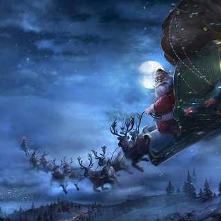 Santa Claus laptop wallpaper