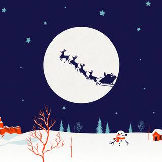 Santa Claus laptop wallpaper