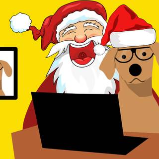 Santa Claus laptop wallpaper