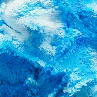 Blue and white abstract art wallpaper