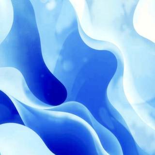 Blue and white abstract art wallpaper