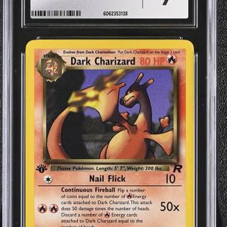 Dark Charizard Pokémon card wallpaper