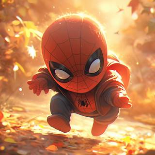 Cute Chibi fall wallpaper