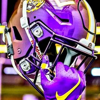 LSU drippy wallpaper