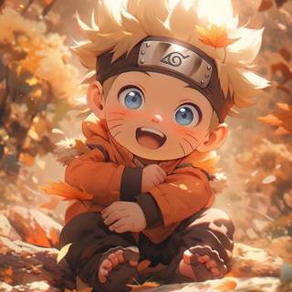 Cute Chibi fall wallpaper
