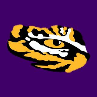 LSU drippy wallpaper