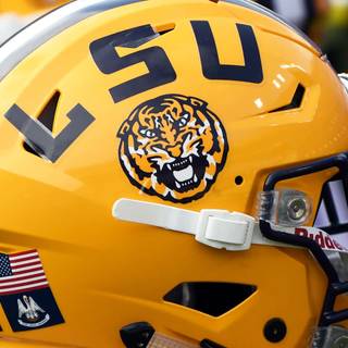 LSU drippy wallpaper