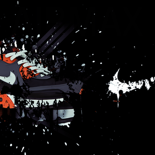 Nike Air Max black wallpaper