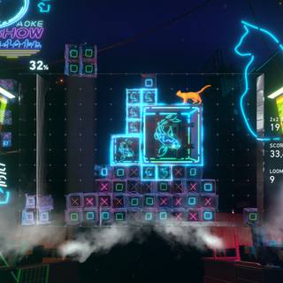 Lumines Arise wallpaper