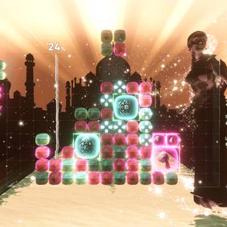 Lumines Arise wallpaper