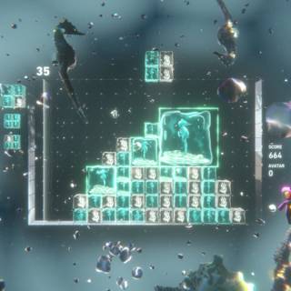 Lumines Arise wallpaper