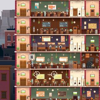 News Tower wallpaper