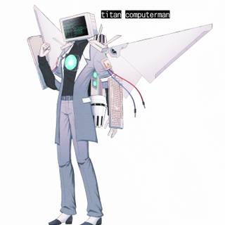 Titan Computerman wallpaper