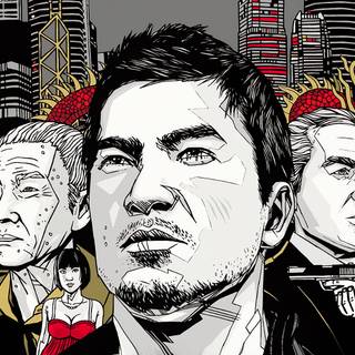 Selective color wallpaper