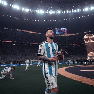 Messi World Cup PC wallpaper