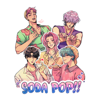 Saja Boys Soda Pop wallpaper