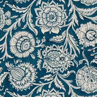 Peacock blue wallpaper