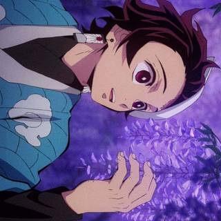 Tanjiro Wisteria wallpaper