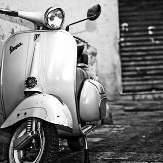 Vespa vintage wallpaper