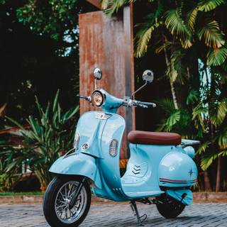 Vespa vintage wallpaper