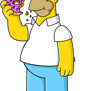 Homer donut wallpaper