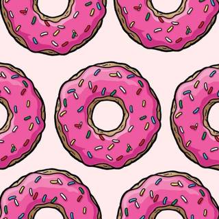 Homer donut wallpaper