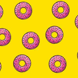 Homer donut wallpaper