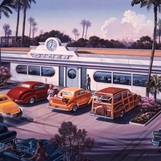 1950s cars wallpaper