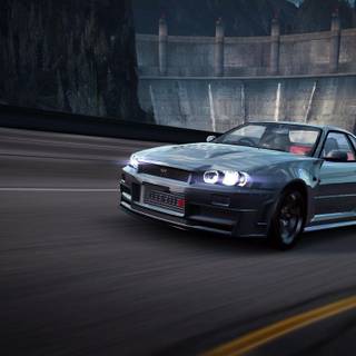 Nissan Skyline GT-R (R34) Nismo Z-tune wallpaper