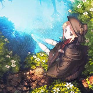 Manga nature wallpaper