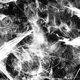 Black and white illustration wallpaper