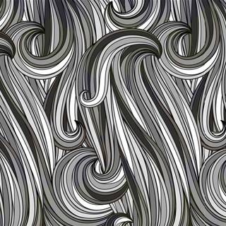 Black and white illustration wallpaper