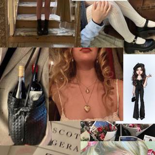 Messy girl wallpaper