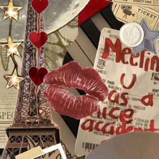 Messy girl wallpaper