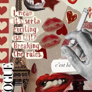 Messy girl wallpaper