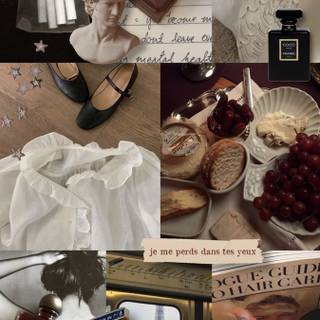 Messy girl wallpaper