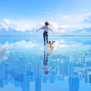 Waterscape wallpaper